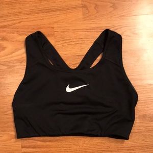Black Nike Compression Sports Bra!